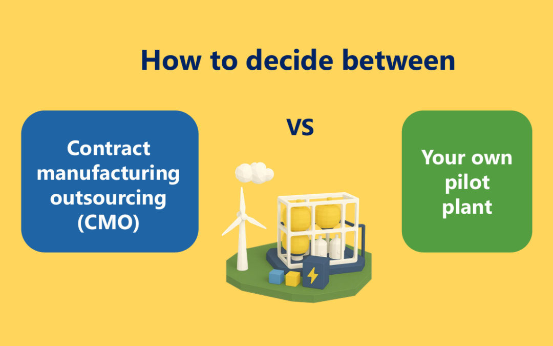 Contract manufacturing or pilot plant: how to decide when you’re scaling